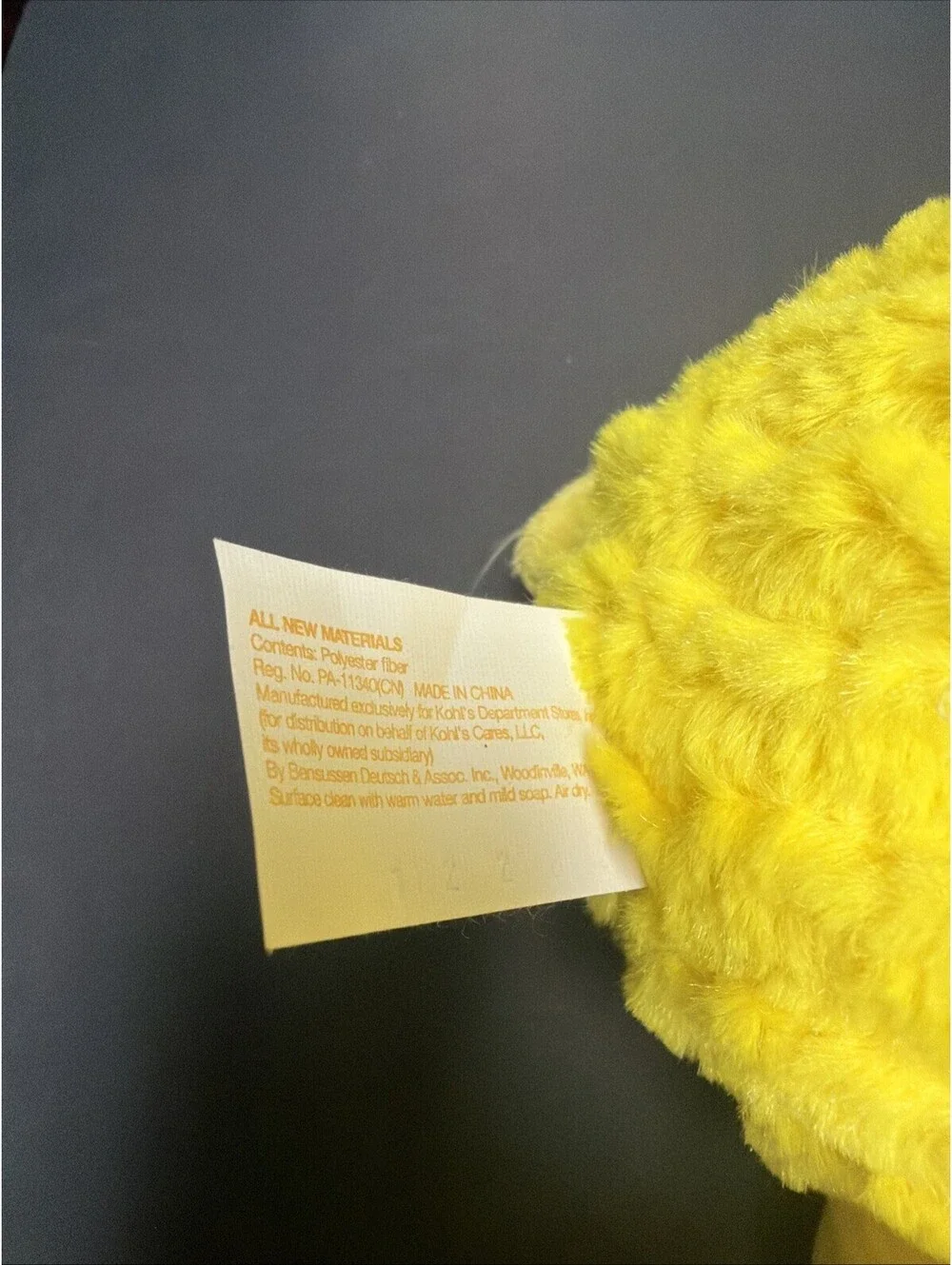 Dr. Seuss’s Sleep Book & Plush Lot 2012-13 Stuffed Yellow “Snoozapalooza” NWT